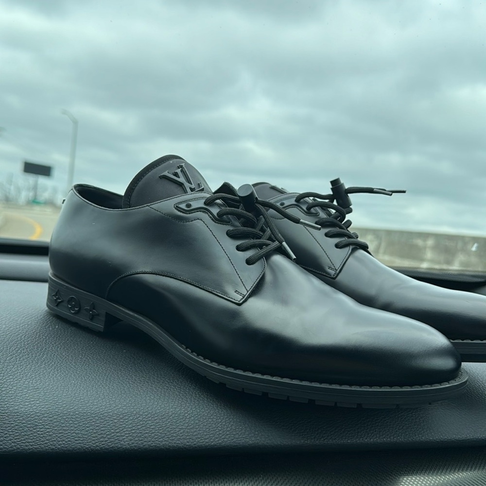 Louis Vuitton Men’s Black Loafers